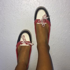 Red, White, & Blue Sperrys